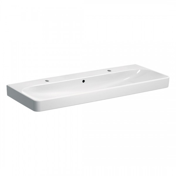 Geberit Smyle Square umywalka 120x48 cm prostokątna biała 500.253.01.1