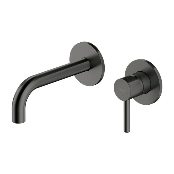 Omnires Y bateria umywalkowa podtynkowa wylewka 18,5 cm grafit Y1215HGR