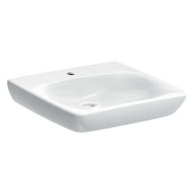 Geberit Selnova Comfort umywalka 55 cm kwadratowa 500.187.01.7