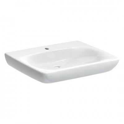 Geberit Selnova Comfort umywalka 65x55 cm prostokątna biała 500.188.01.7