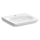 Geberit Selnova Comfort umywalka 65x55 cm prostokątna biała 500.188.01.7