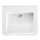 Geberit Selnova Comfort umywalka 55x52,5 cm prostokątna dla osób niepełnosprawnych biała 500.787.01.7