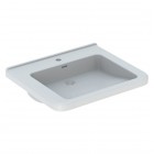 Geberit Selnova Comfort umywalka 55x52,5 cm prostokątna dla osób niepełnosprawnych biała 500.785.00.7