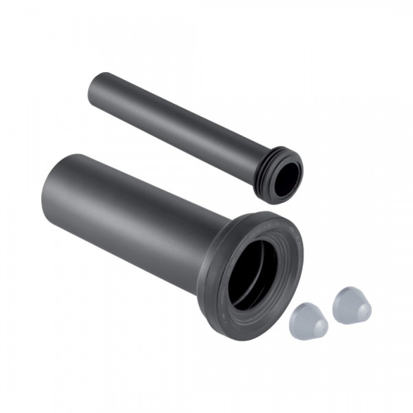 Geberit zestaw przyłączeniowy d110 do muszli wiszących chrom matowy 152.439.46.1