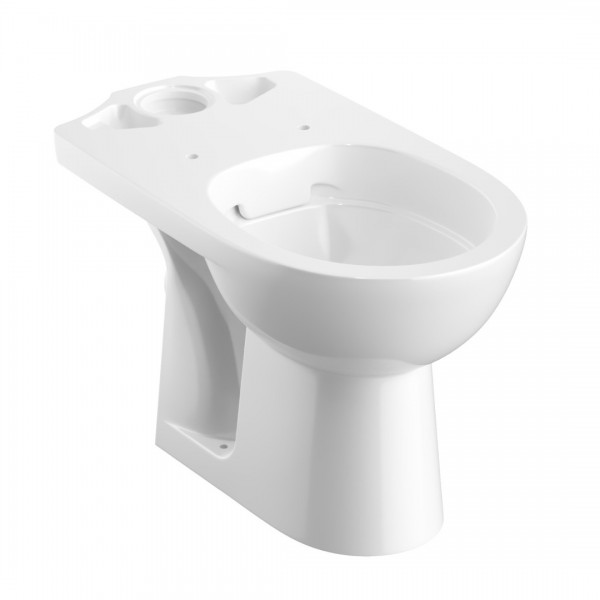Geberit Selnova miska WC do kompaktu Rimfree odpływ poziomy biała 500.283.01.5