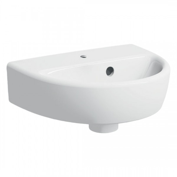Geberit Selnova umywalka 36x29 cm półokrągła biała 500.320.01.7