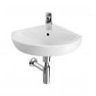 Geberit Selnova umywalka 59x56 cm narożna biała 501.050.00.5