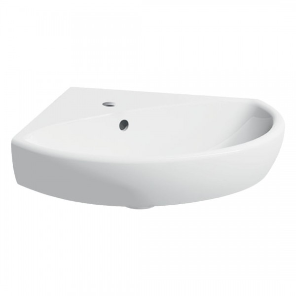 Geberit Selnova umywalka 59x56 cm narożna biała 501.050.00.5