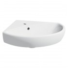 Geberit Selnova umywalka 59x56 cm narożna biała 501.050.00.5