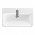 Geberit Selnova Compact umywalka 65x40 cm prostokątna biała 501.890.00.7