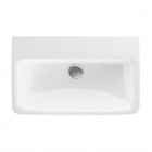 Geberit Selnova Compact umywalka 65x40 cm prostokątna biała 501.893.00.7