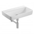 Geberit Selnova Compact umywalka 65x40 cm prostokątna biała 501.893.00.7