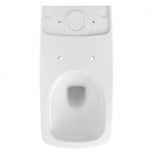 Geberit Selnova Square miska WC do kompaktu przyścienna Rimfree odpływ uniwersalny biała 500.489.01.7