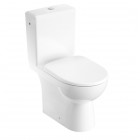 Geberit Selnova miska WC do kompaktu Rimfree odpływ uniwersalny biała 500.488.01.7