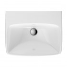 Geberit Selnova Square umywalka 55x44 cm prostokątna biała 500.291.01.7