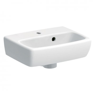 Geberit Selnova Square umywalka 36x28 cm prostokątna biała 500.316.01.7