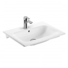 Geberit Selnova Square umywalka 60x48 cm prostokątna biała 500.994.00.1