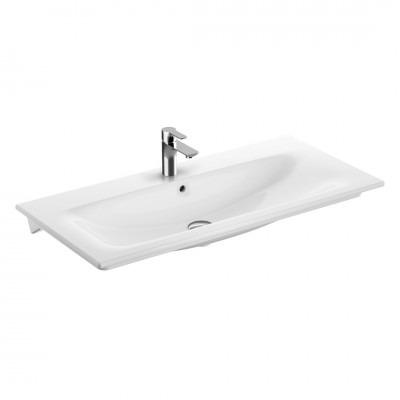 Geberit Selnova Square umywalka 100x48 cm prostokątna biała 500.997.00.1