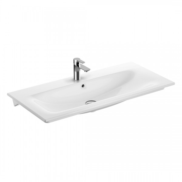 Geberit Selnova Square umywalka 100x48 cm prostokątna biała 500.997.00.1