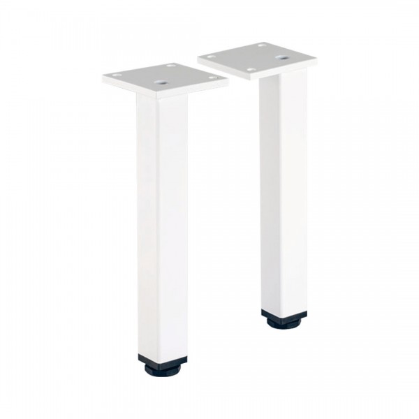 Geberit Selnova Square zestaw nóg białe 501.423.01.1