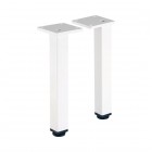 Geberit Selnova Square zestaw nóg białe 501.423.01.1