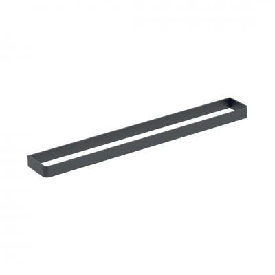 Geberit iCon wieszak 42,4 cm na ręcznik do szafki czarny mat 502.328.14.1