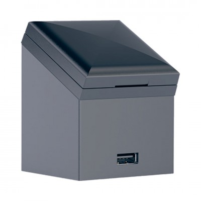 Geberit element gniazdka elektrycznego z przyłączem USB antracyt 501030000