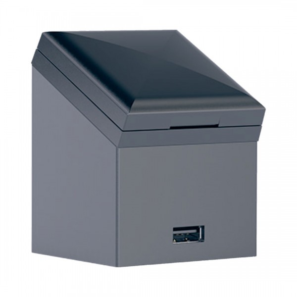 Geberit element gniazdka elektrycznego z przyłączem USB antracyt 501030000