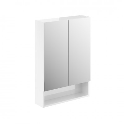 Geberit Selnova Square szafka wisząca z lustrem 60 cm biały połysk 501.264.00.1