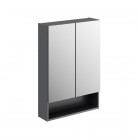 Geberit Selnova Square szafka wisząca z lustrem 60 cm lava mat 501.265.00.1