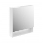 Geberit Selnova Square szafka wisząca z lustrem 80 cm biały połysk 501.268.00.1