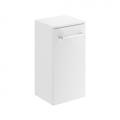 Geberit Selnova Square szafka boczna 33x29,7x65 cm wisząca biały połysk 501.272.00.1