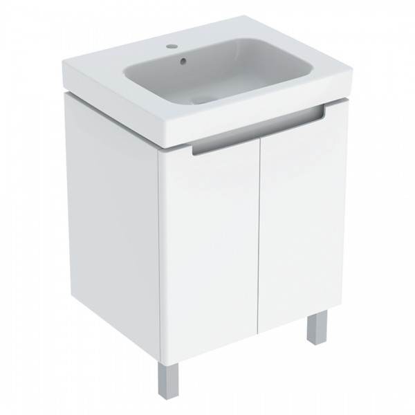 Geberit Modo zestaw łazienkowy 60 cm biały połysk 502.887.01.1