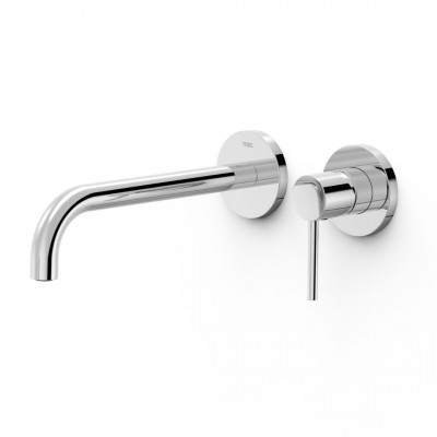 Tres Study Exclusive bateria umywalkowa podtynkowa wylewka 23,7 cm chrom 26230002