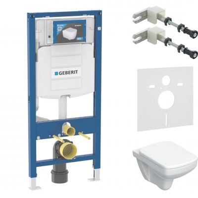 Geberit Duofix Selnova Square zestaw WC podtynkowy 5w1 48094 Geberit Duofix Selnova Square zestaw WC podtynkowy 5w1 48094