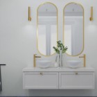 Egen Toronto Super White Satin Matt płytka podłogowa 60x60 cm