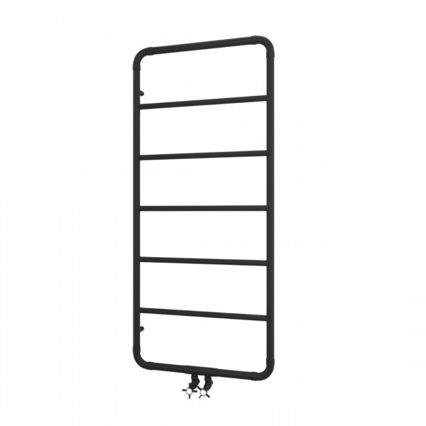 Imers Art 2 grzejnik łazienkowy 120x53 cm czarny połysk 0222/CZP