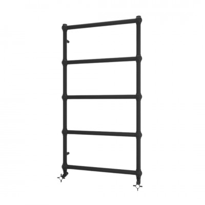 Imers Awena 4 grzejnik łazienkowy 120x53 cm czarny mat 2842/CZM