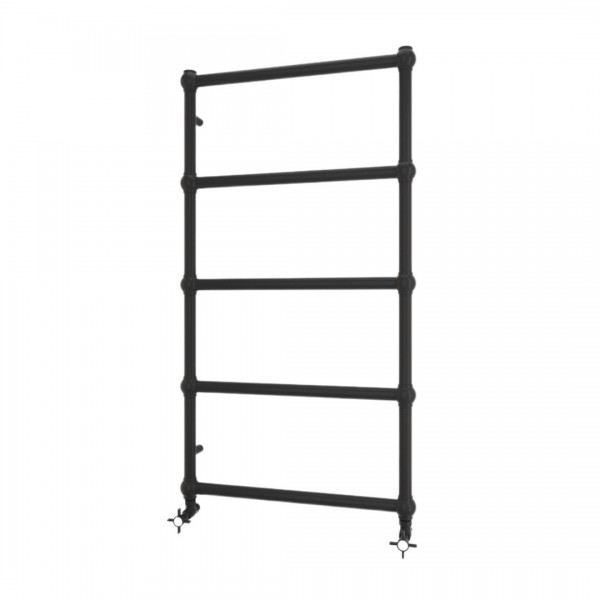 Imers Awena 4 grzejnik łazienkowy 120x53 cm czarny mat 2842/CZM