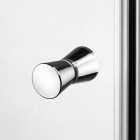 New Trendy Superia drzwi prysznicowe 80 cm chrom D-0330A