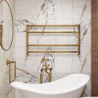 Imers Gesi 1 grzejnik łazienkowy 53x100 cm stare złoto 2911/B