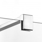 New Trendy Superia kabina prysznicowa kwadratowa 80 cm SOL108005007+SOLT108005007