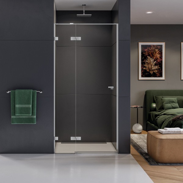 New Trendy Eventa drzwi prysznicowe 80 cm lewe chrom EXK-0128