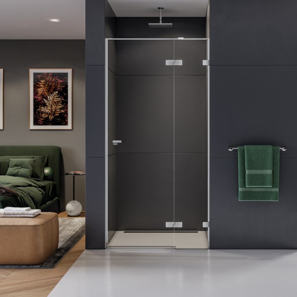 New Trendy Eventa drzwi prysznicowe 90 cm prawe chrom EXK-0131