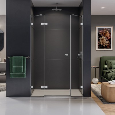 New Trendy Eventa drzwi prysznicowe 110 cm lewe chrom EXK-0144
