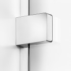 New Trendy Eventa kabina prysznicowa kwadratowa 80 cm lewa chrom EXK-0128/EXK-0139