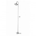 Makoinstal zestaw natryskowy natynkowy z mieszaczem chrom 9006MIX2