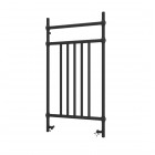 Imers Pinea 2 grzejnik łazienkowy 100x53 cm czarny połysk 0522/CZP