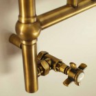 Imers Pinea 1 grzejnik łazienkowy 100x43 cm stare złoto 0511/B