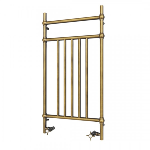 Imers Pinea 1 grzejnik łazienkowy 100x43 cm stare złoto 0511/B